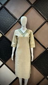 FF Roman Silk Straight Cut Designer Kurtis Catalog